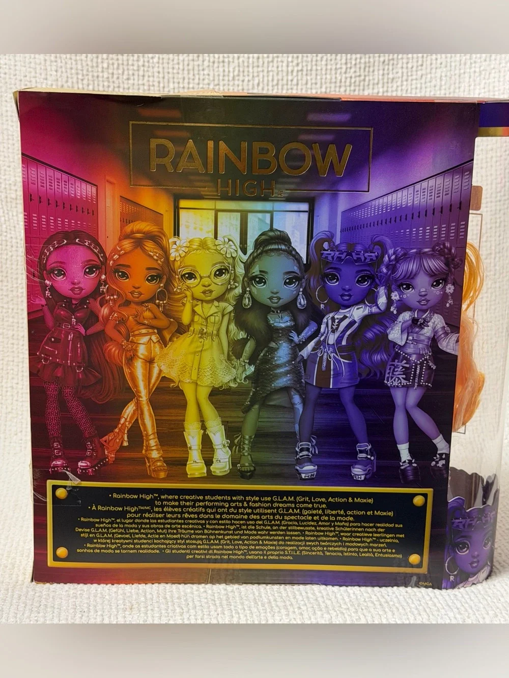 Rainbow stylish meena